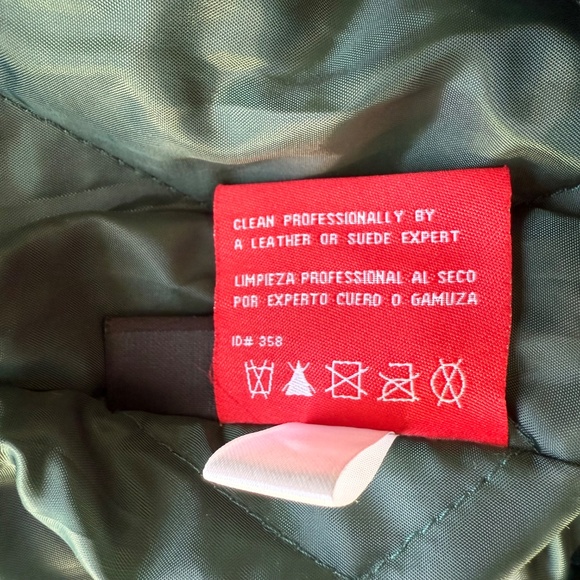 Green Bay Packers Vintage NFL Suede Bomber Jacket Size M - Picture 15 of 16